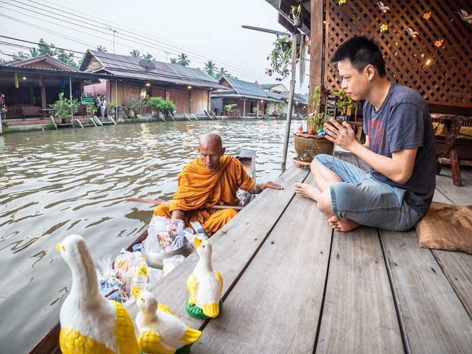 Baanklong Amphawa Homestay Ngoại thất bức ảnh